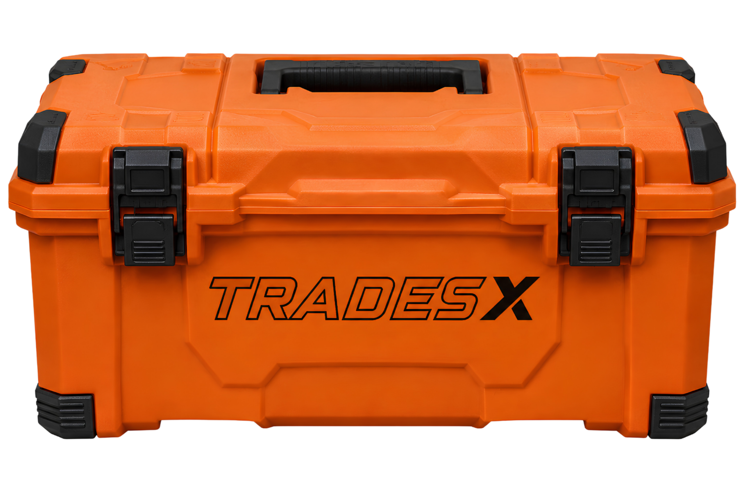 TradesX rugged orange toolbox